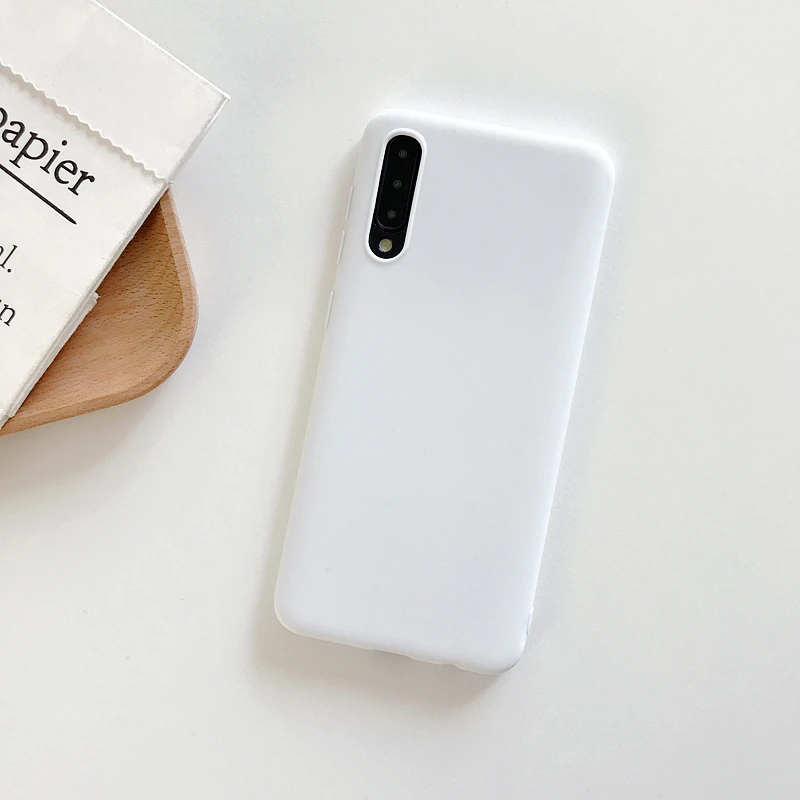 Силиконовый чехол s для samsung Galaxy A30 A40 A50 A10 A20 A70 тапочки однотонного яркого чехол M10 A20 M20 A7 A8 Note 9/Mate 10 S8 S9 S10 плюс