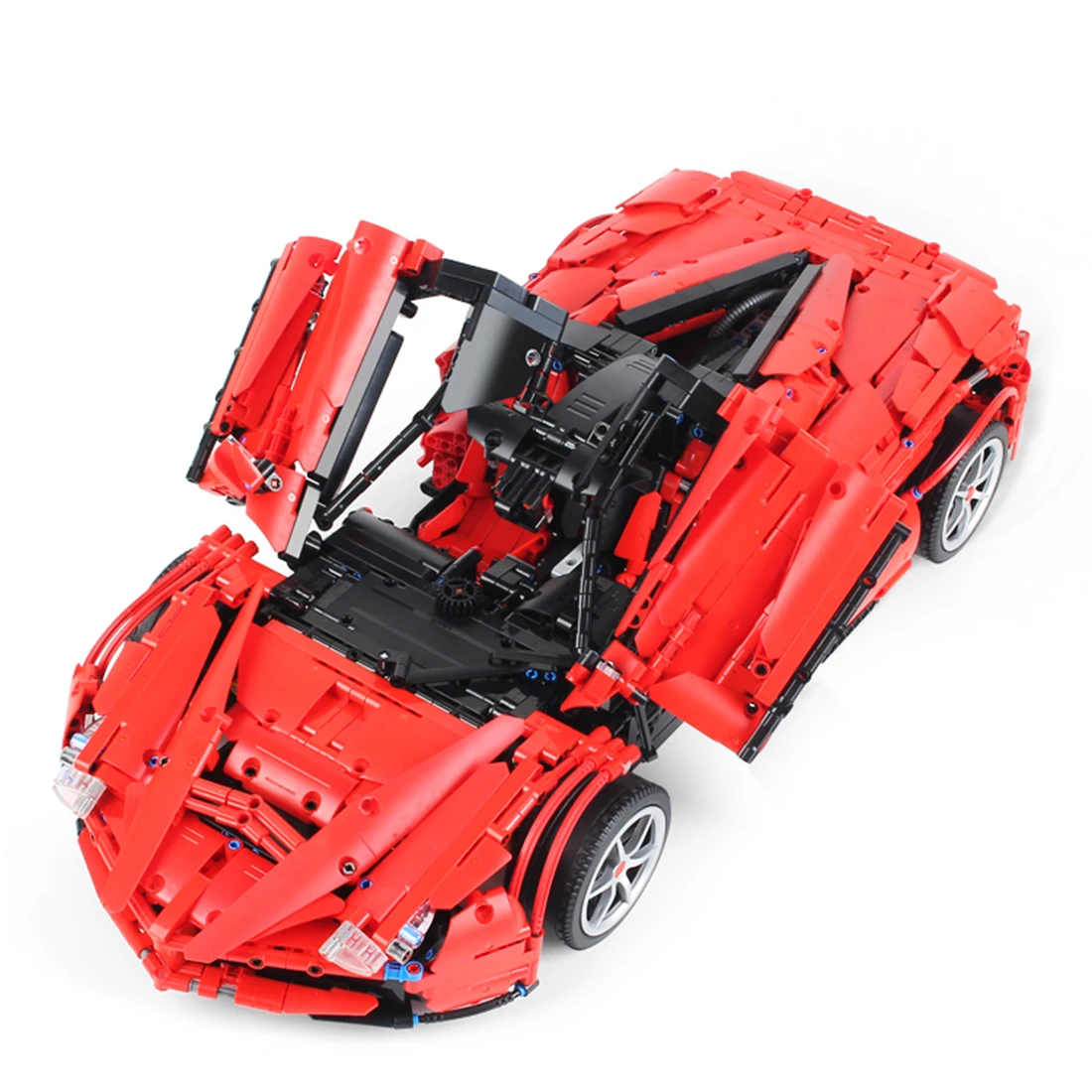 3273 шт 1:18 Масштаб RC спортивный автомобиль строительный блок Дети DIY Небольшие частицы Строительная модель подарок игрушка