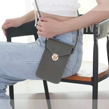 

Women Cross-body Bags Shoulder Bag Luxury Handbags Pouch Purse Mobile Phone Bag Certificate Bag Square Purse Bolso Movil Colgar