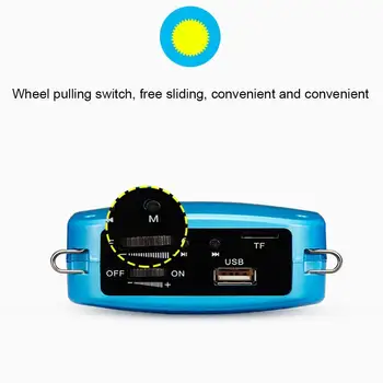 

Wired Mini Audio Speaker Portable Voice Amplifier Stereo Sound Ampl Loudspeaker Speech Microphone Usb Voice For Teachers H2K0