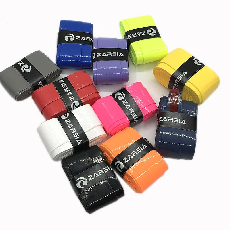 

4pcs High quality ZARSIA PU sticky badminton grip,tennis overgrip,squash racket grip