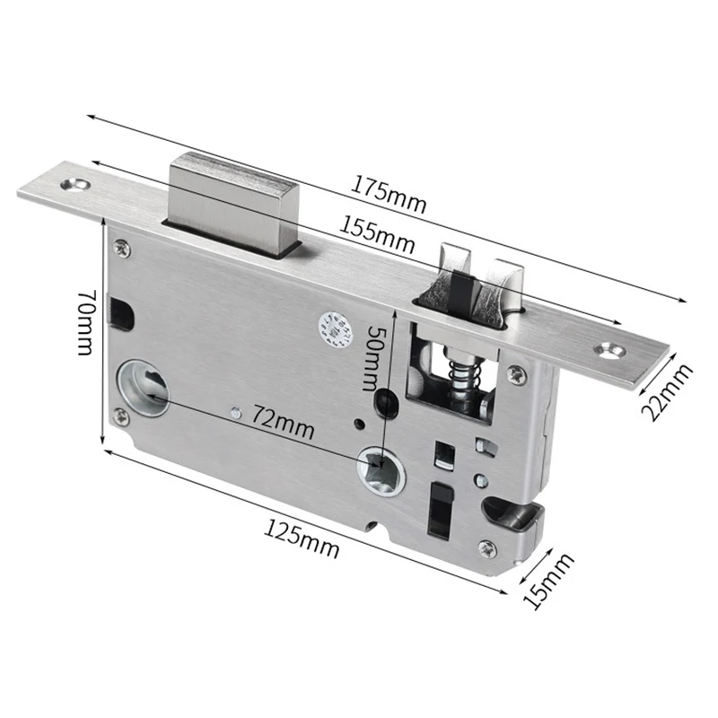 

Security Electronic Smart Door Lock Touch Password Keypad Card Fingerprint Sale