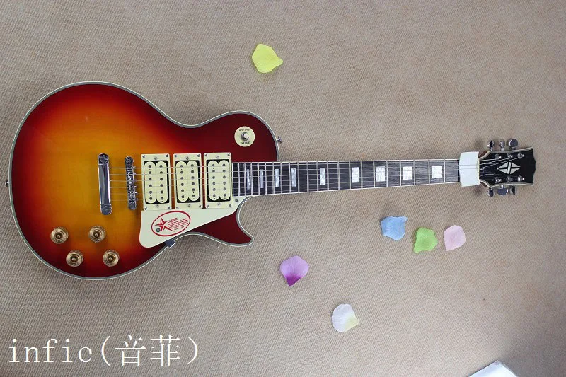 

Free shipping 2019 Wholesale Top Quality Custom Board G custom 3 pickup Electric Guitar