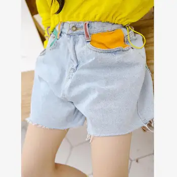 

Baby Girl Denim Shorts 2020 Summer New Children Jean Hit Pants Casual Loose Girls Jeans Kids Teens Shorts Y2861 Drop shipping