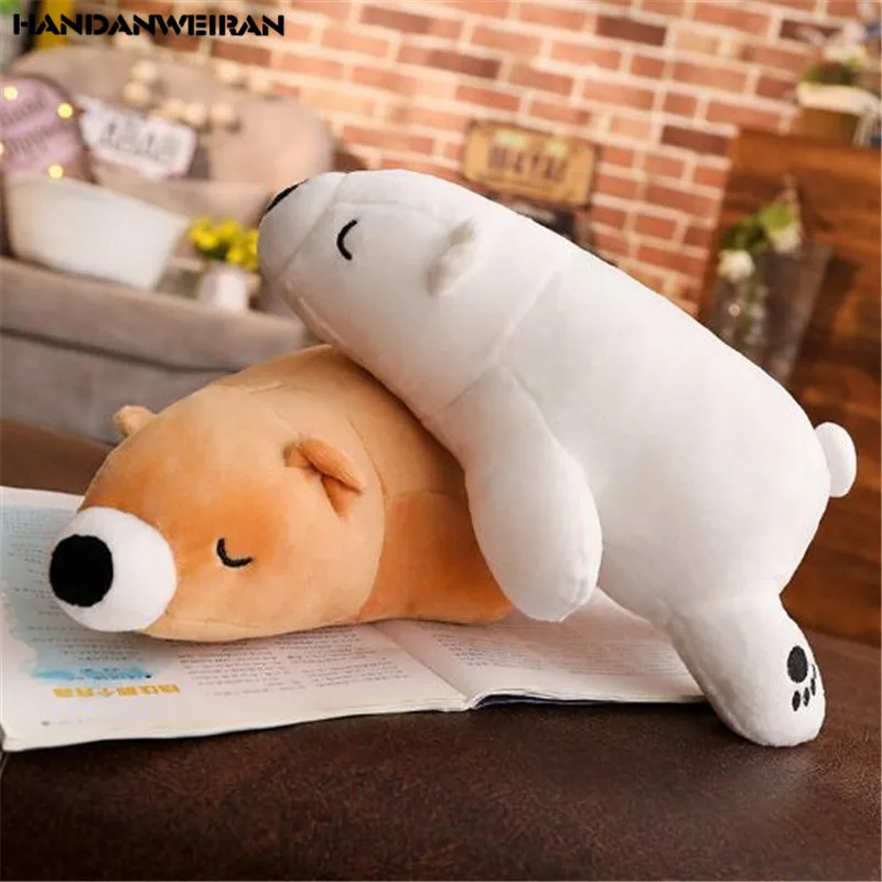 

1PCS New 35CM Cute Soft Polar Bear Christmas Gift Small Plush Toy Pendant Girls&Boys&Childs Holiday Gift HANDANWEIRAN