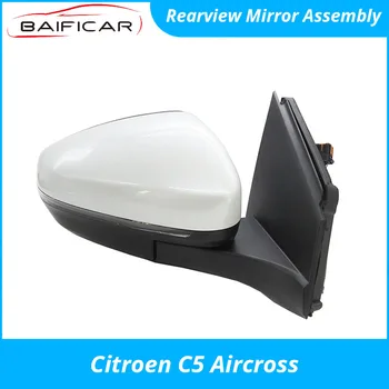 

Baificar Brand New Genuine Car Rearview Mirror Assembly Exterior Rear View Cover Glass Left Right for Citroen C5 Aircross