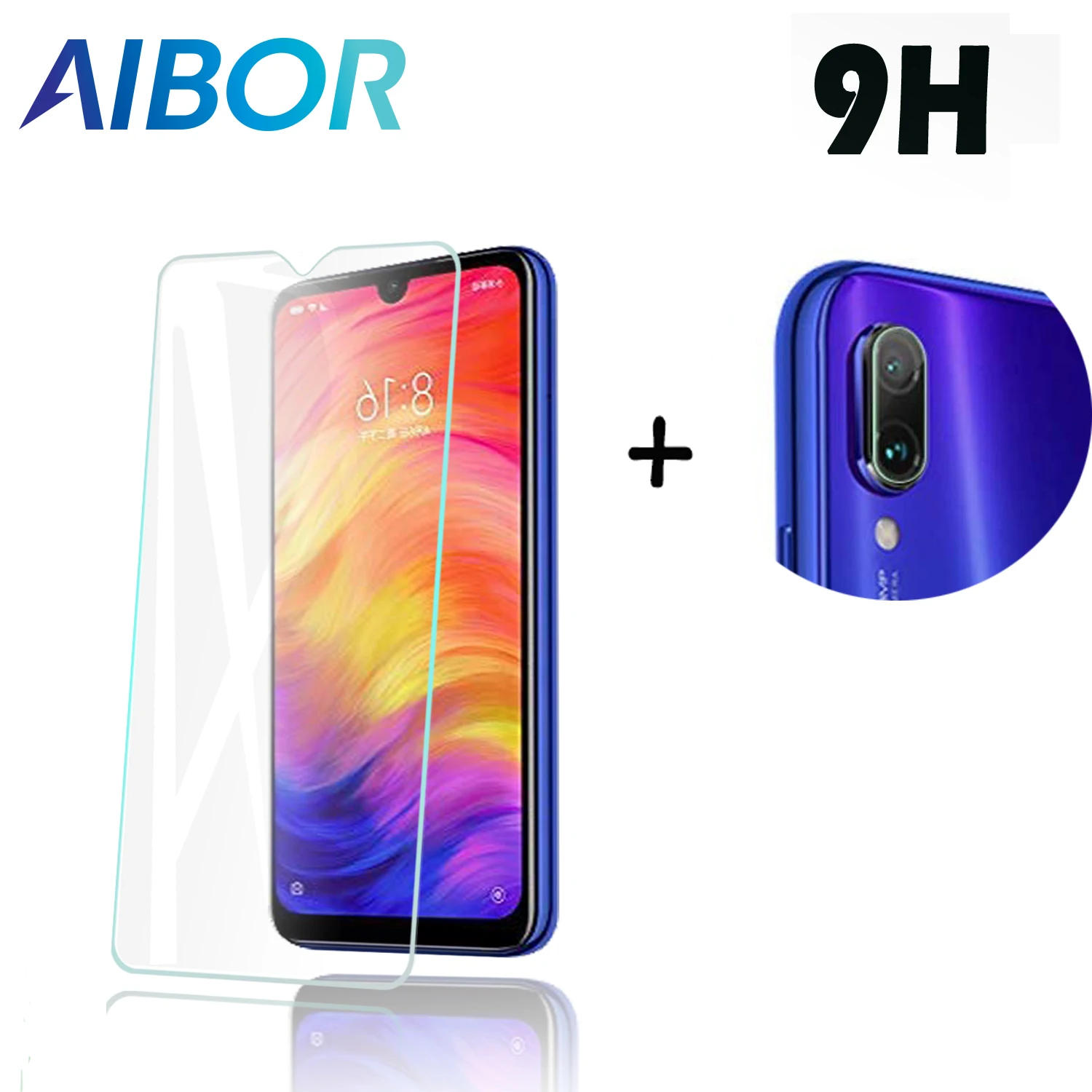 

3-1Pcs Camera Glass for Redmi Note 7 9D Tempered Glass Screen Protector for Xiaomi Redmi Note 7 pro Glass Film screen protector