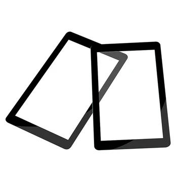 

3D Printer Parts 2pcs 9H Tempered Glass Film 5.5'' LCD Display Protector for Wanhao D7 (+) for Anycubic Photon 3D Printer