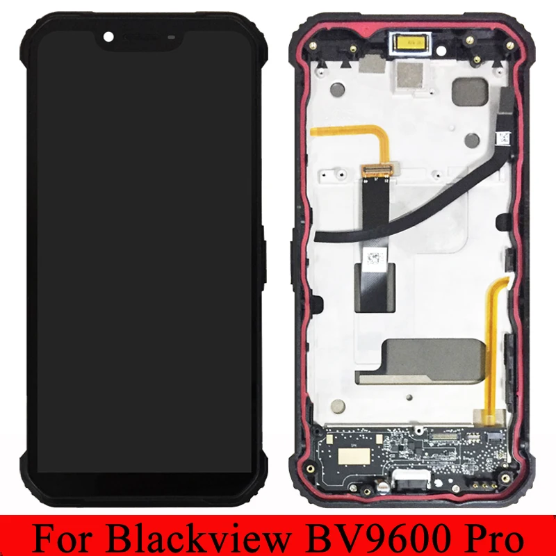 

6.21 Inch For Blackview BV9600 Pro LCD Display and Touch Screen With Frame Phone Accessories
