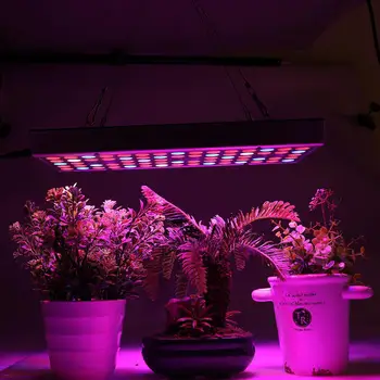 

25W Plant Grow Light 85-265V Full Spectrum UV IR lamps Panel Plant Grow Light 75leds For Greenhouse Indoor Plants Flowers