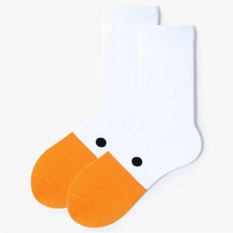 Женские носки Рождественские теплые Творческие с гусиной головой милые