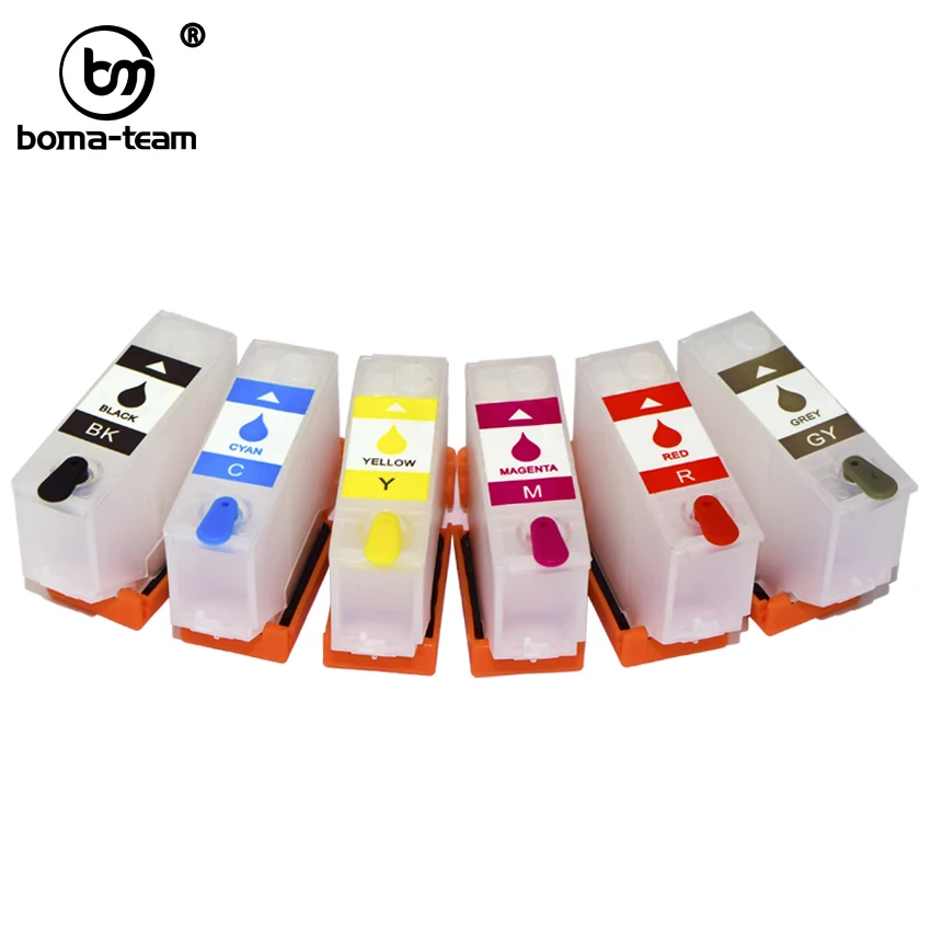 Cartucho de tinta recargable con Chip para impresoras Epson, SORBK SORC  SORM SORR SORGY, 6 colores, Epson EP 50V, EP50V, EP 50V|Cartuchos de tinta|  - AliExpress