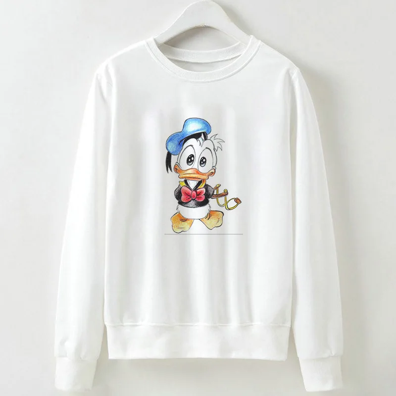 1652 Модная Повседневная Уличная Толстовка Harajuku с рисунком мыши, толстовки Kawaii, корейские женские эстетические рубашки с длинными рукавами - Цвет: 1652