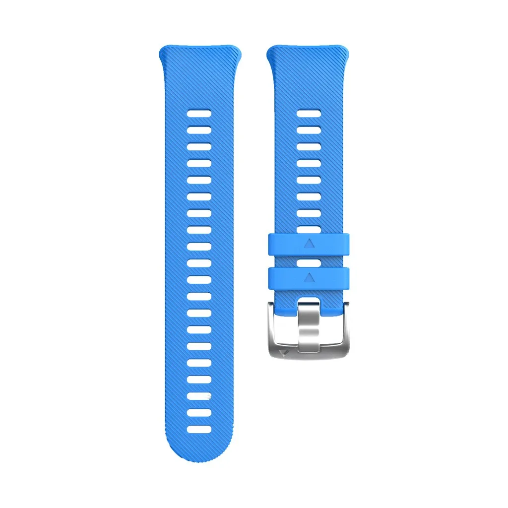 Ремешок для часов MNYCXEN для Garmin Forerunner 45 S, быстросъемный спортивный силиконовый наручный браслет, ремешок для Garmin Forerunner 45 - Color: BLUE