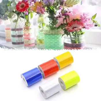 

High Intensity Self-adhesive Vinyl Reflective Tape Sticker Safety Mark Reflective Tape Self Adhesive Warning Tape