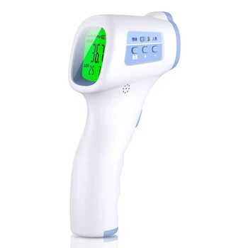 

Non-Contact Forehead Temperature Gun for Baby and Adults,Multi Purpose Digital Infrared Thermometer, with 3 Colors Backlight LC