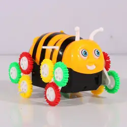 Новые продукты, электрический игрушечный автомобиль, маленький пчелиный самосвал, автоматический переворачивающийся Детский