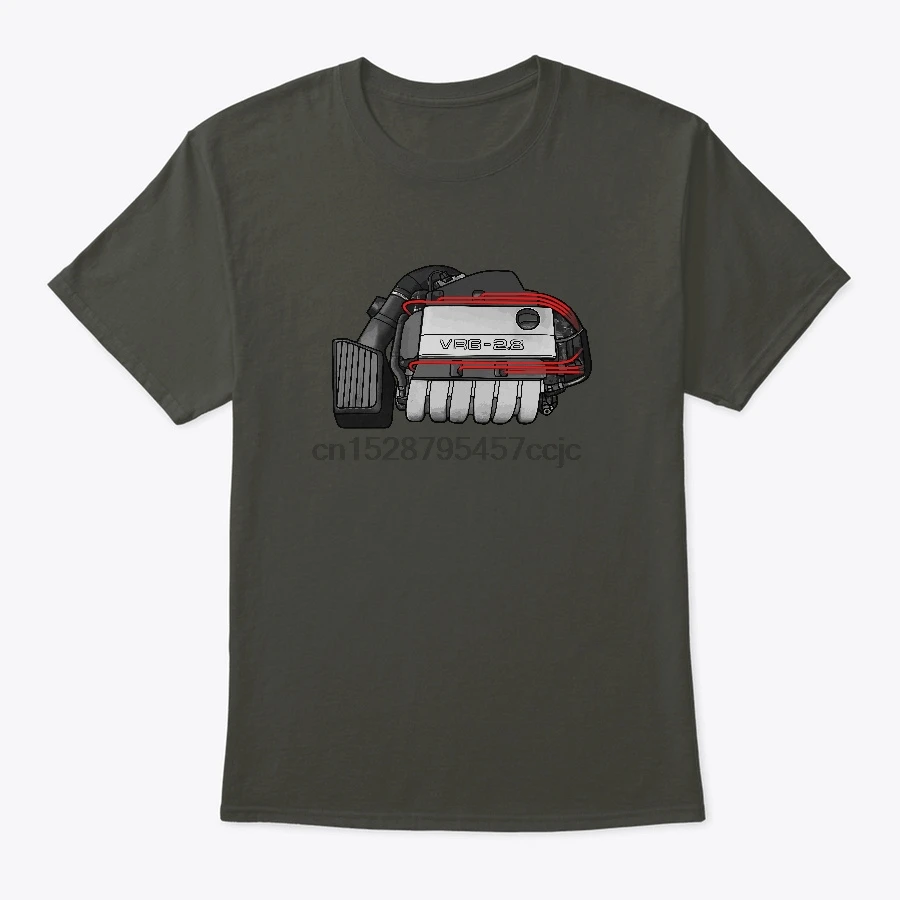 Men T Shirt VR6 2.8 Top Women T-Shirt | Мужская одежда