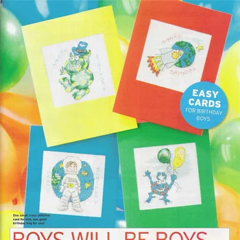 

CD404 Cross Stitch Kit Package Greeting Cards Needlework Counted Cross-Stitching Kits Christmas Mother's Father's Day Birthday