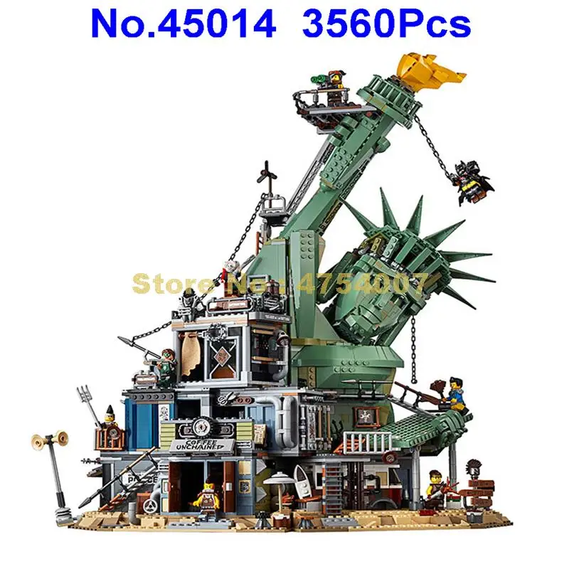 Фильм 3560 шт. Добро пожаловать в apocalypseberg 3 фигурки строительные блоки 70840 игрушка