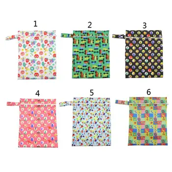 

Wet Dry Bag Waterproof Reusable Cloth Diapers Carrying Storage Travel Organizer