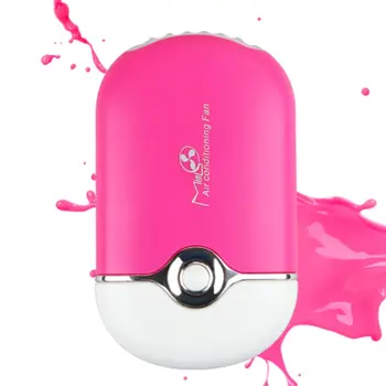 

Handheld Rechargeable USB Fan Bladeless Fan USB Charging Cable Mechanical Timer Control Rotary Vane without Vane Standard Wind