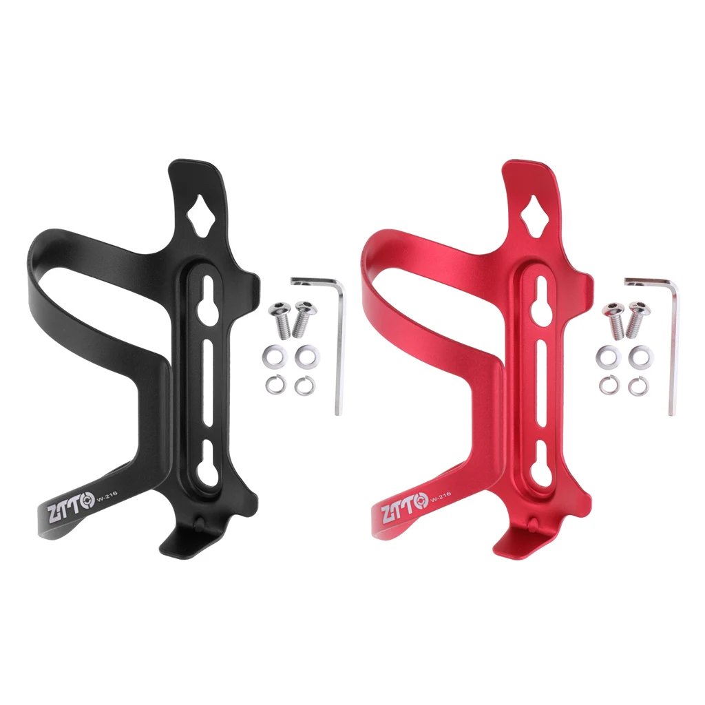 Bike Water Bottle Cages Bracket Holder Quick Install Removal for Road, Mountain, Hybrid, Touring & Electric Bicycles