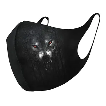 

Unisex Windproof Universal Mouth Masks Breathable Animal Print Face Masks Windproof Dustproof Mouth-muffle Gezichtsmasker d35 #K