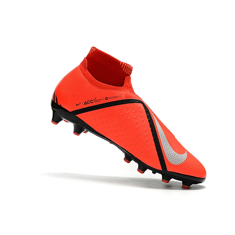 Nike Phantom VSN Elite DF AG; большие размеры 39-45 победы пакет при полной зарядке тени бесшовные кроссовки мужские Обувь для футбола футбольные бутсы с зажимом