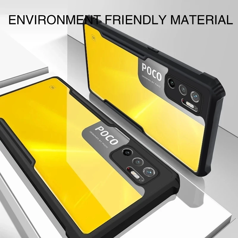 cute iphone 11 Pro Max cases Poxo M3Pro מקרה שריון עמיד הלם מקרים ברורים לxiaomi Poco M3 M4 M 3 4 פרו PocoM3Pro 5G מגן סיליקון שקוף כיסוי apple iphone 11 Pro Max case
