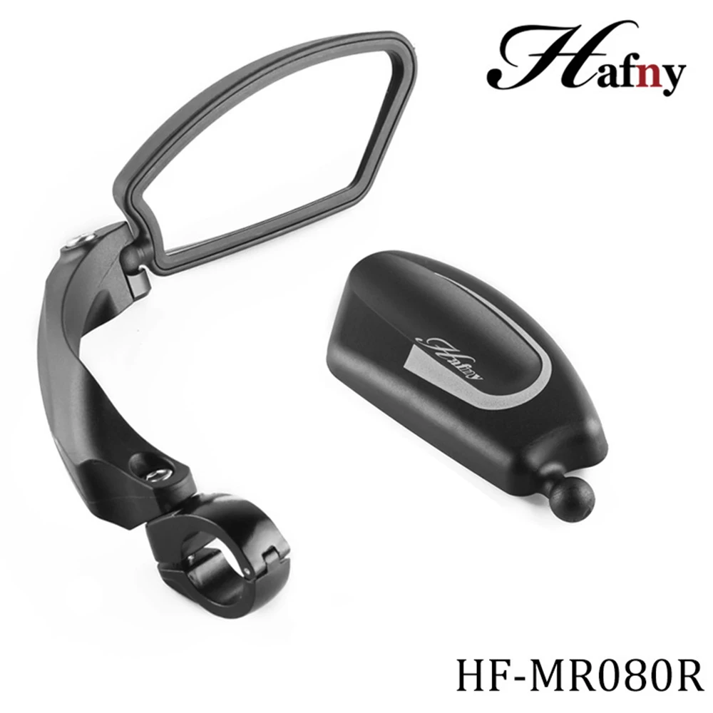 

Hafny Handiness Firmness Adjustable Collapsible Stainless Steel Mirror Mountain Bike Rearview Mirror