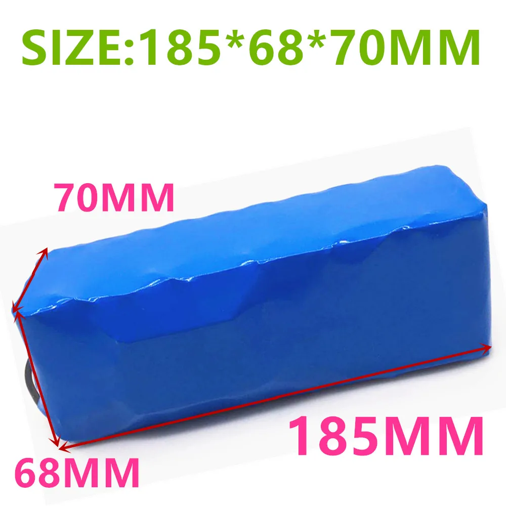 36V батарея XT60 10s4p 68ah 1000W высокая мощность и большая емкость 42v18650 литиевая