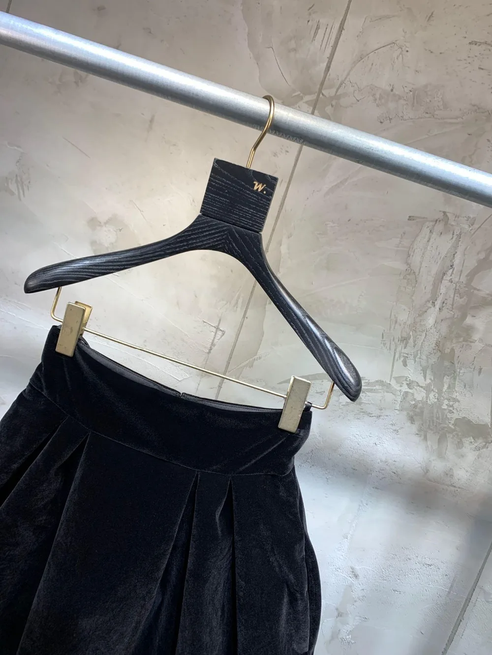 2019FW Высококачественная Женская бархатная юбка Женская Повседневная бальная юбка ddxgz2