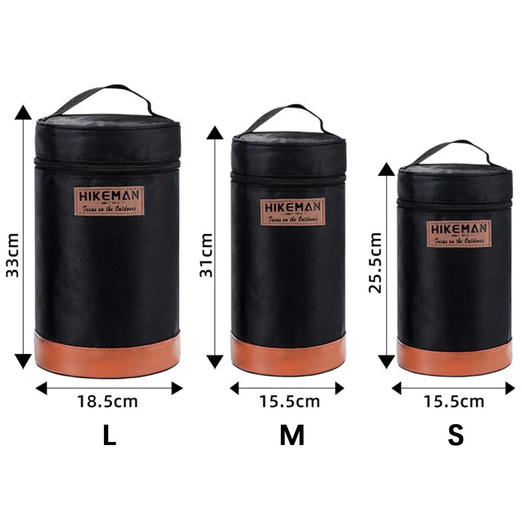 Gas Tank Storage Bag Anti-Collision Gas Cylinder Lantern Protective Cover Carry Bag for Camping Outdoor