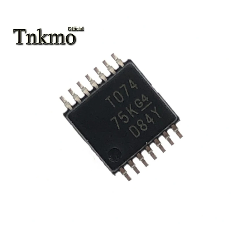 50 шт. 100 200 TL074CPWR TSSOP 14 TL074CPW TSSOP14 TL074C TL074 код T074 рабочий усилитель новый и