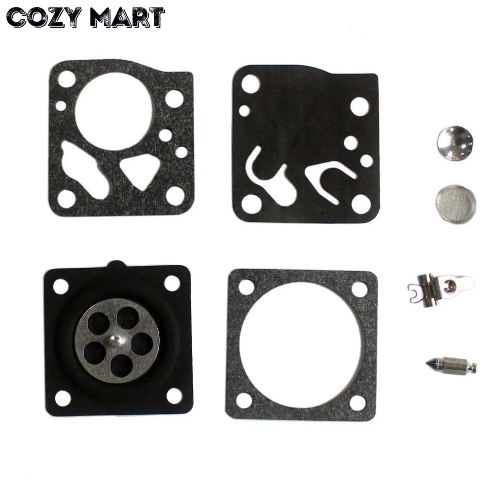 Carburetor Repair Kit For Tillotson Rk21hu Fits 632933 Jiffy Ice Auger