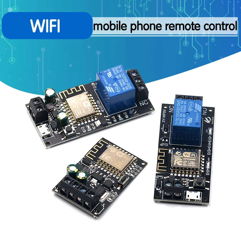 Релейный модуль дистанционного управления для мобильного телефона Sinilink APP WIFI 6 В