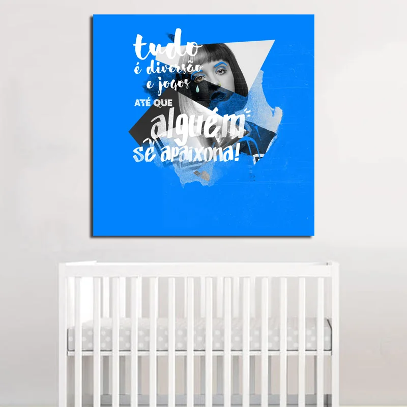 Melanies Martinezer Cry Baby Poster Canvas Painting Print Bedroom Home Decor Modern Wall Art Oil Salon Pictures Artwork | Дом и сад