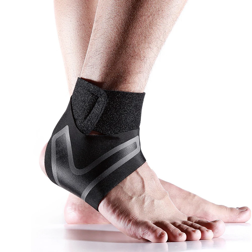

Ankle Support Brace Elastic Ankle Guard Strap Portable Foot Ankle Bandage Anti Sprain Ankle Guard Warm Brace for Outdoor Sport