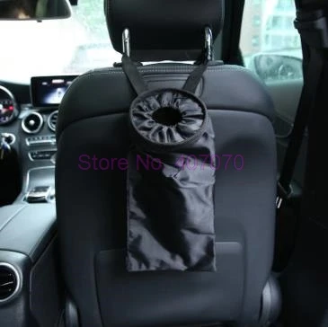 by DHL or Fedex 500pcs Car Trash Bag Seat Back Hanging Garbage Bin Dustbin Rubbish Tidying Portable Organizer Storage | Автомобили и