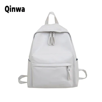

High quality luxury ladies backpack new simple large capacity student school bag multifunctional travel bag 4 colors