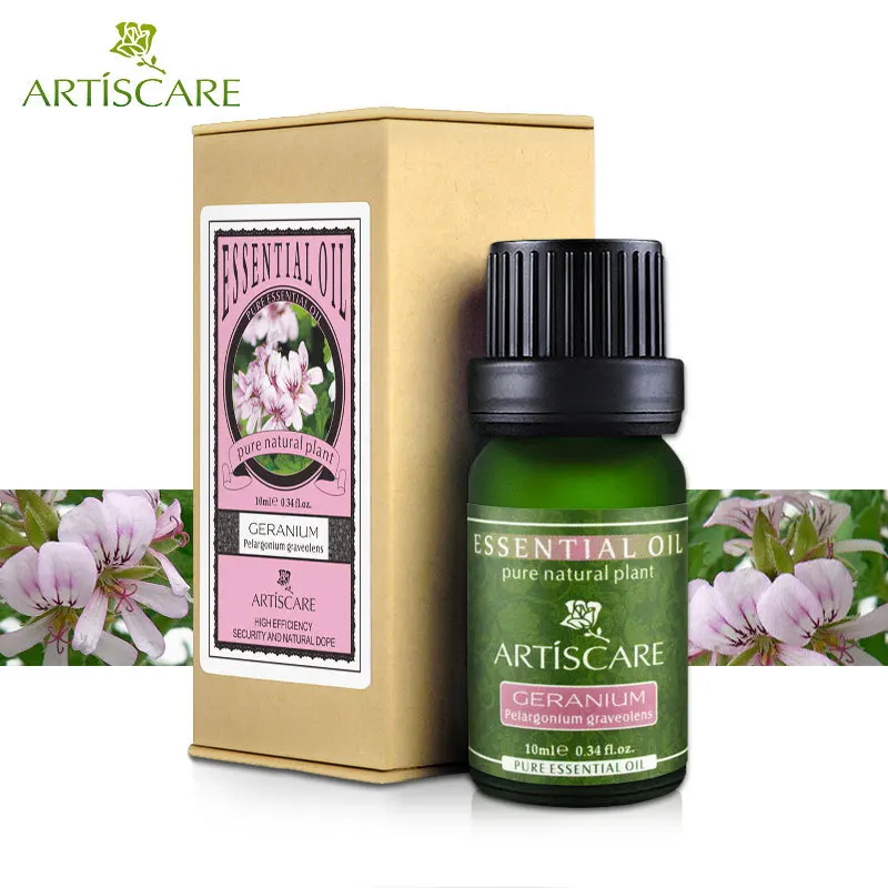 ARTISCARE чистое эфирное масло герани антистрессовое подтягивающее увлажняющее