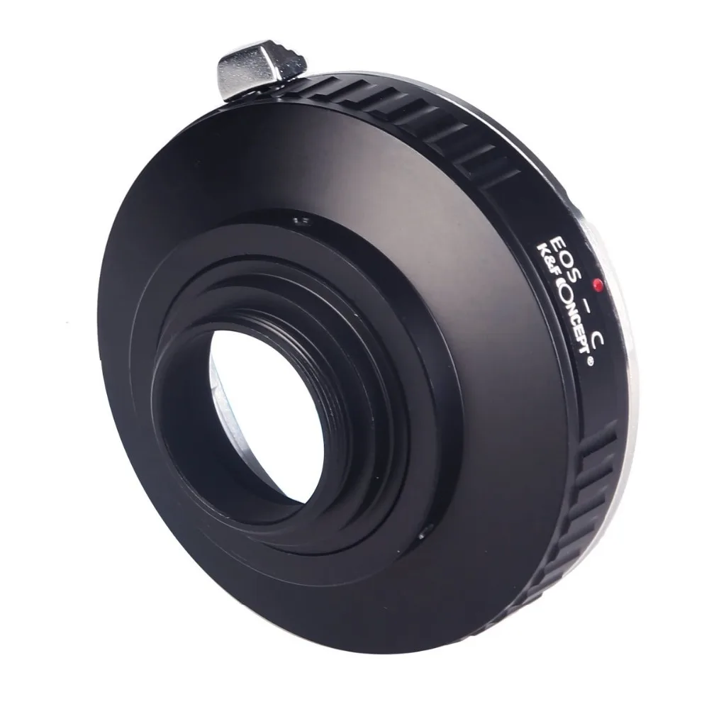 K& F концепция адаптер для Canon EOS EF EF-S объектив для видеонаблюдения промышленный мониторинг серии C рот резьба камеры тела