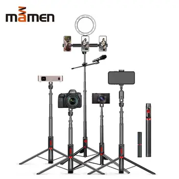 

Factory direct sale new portable mobile phone camera A204 phantom bracket creative electric head set special