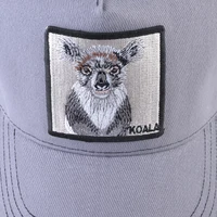Fashion Baseball Caps Men Women Snapback Mesh Baseball hats Embroidery Koala pattern Patch Trucker Casquette Summer Visor Caps 6