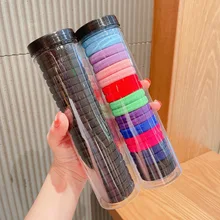 

20PCS/Set Fashion Korean Elastic Hair Bands For Women's High Elastic Hair Circle Hair Rope Hair Accessories Headwear Headdress
