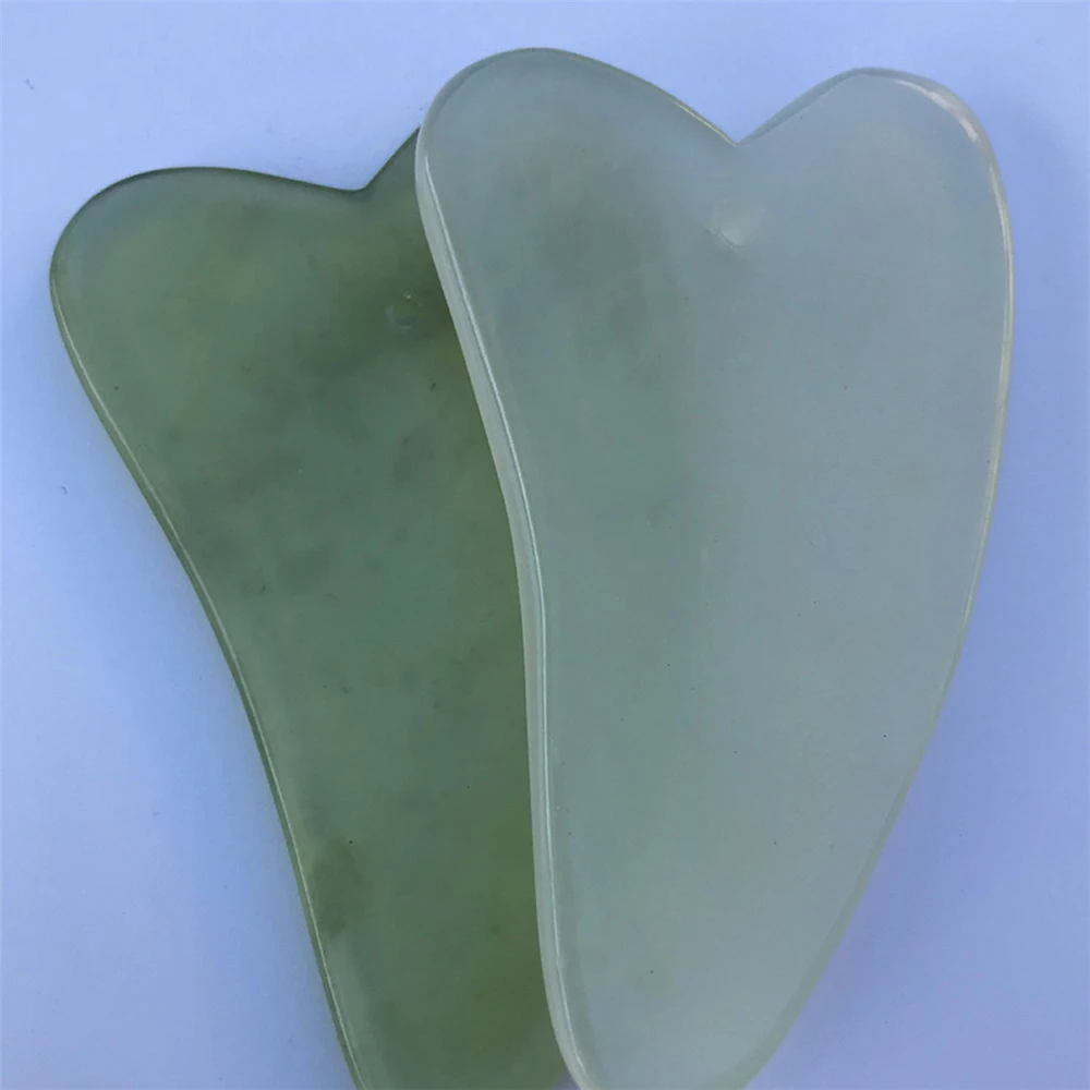 Массажер для лица продукты для похудения средства для шеи gua sha дропшиппинг уход за здоровьем Релаксация нефрит для массажа лица ролик