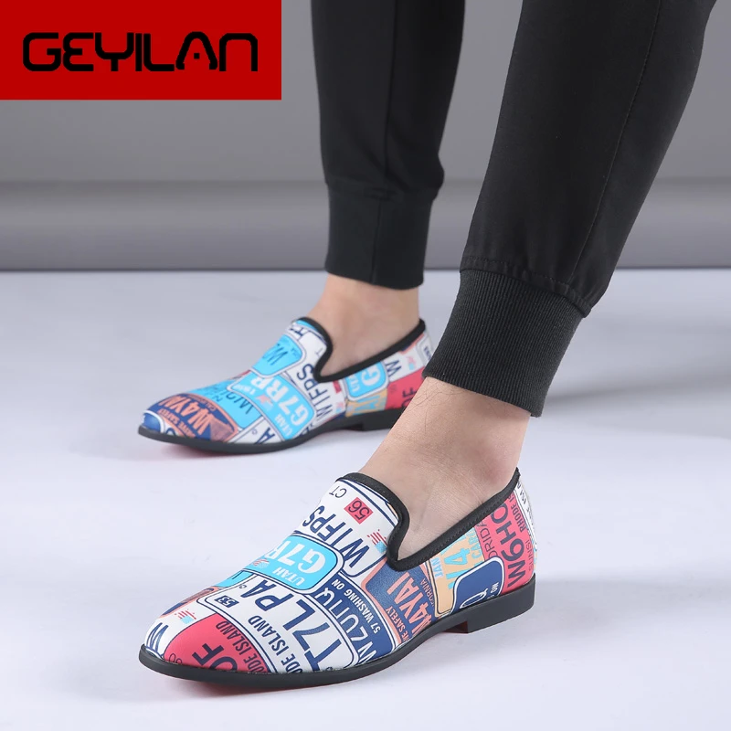 

Party Shoes For Men Italian Loafers Mens Leather Shoes Fashion Coiffeur Evening Dress Designer Shoes Men Formal Plus Size 48