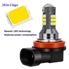 2Pcs H1 H3 H11 H8 9006 HB4 881 880 H27 High Quality 2016 LED Auto Fog Lamp Car Anti Fog Light Bulb Foglamps 6000K White ► Photo 2/6