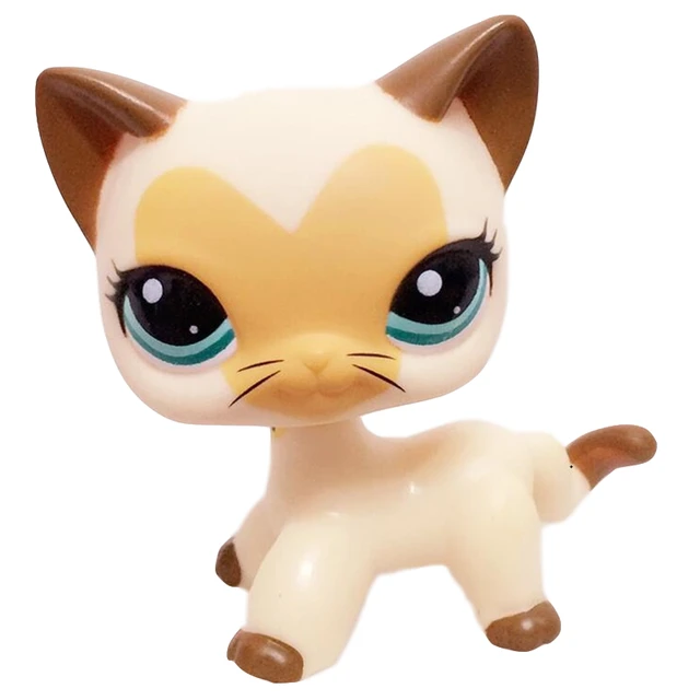 Lps Pet Shop Toys Real Rare Persian Cat Chat Persan Yellow Kitty Old Original Toy Free Shipping Action Figures Aliexpress